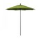 California Umbrella 7.5' Black Aluminum Market Patio Umbrella, Sunbrella Macaw 194061334423 - alternate 1